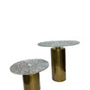 PRESENTOIR PLEXI DORÉ