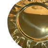 PLAT INOX ROND DORÉ