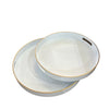 SET 2 PLATEAUX ROND