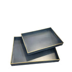 SET 2 PLATEAUX RECTANGLE