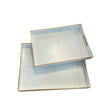 SET 2 PLATEAUX RECTANGLE