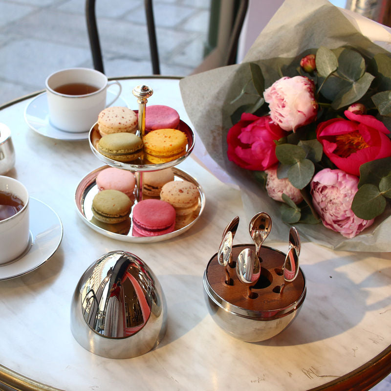 CUILLIÈRES À CAFÉ OEUF
