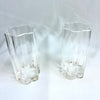 6 VERRES À EAU FLEUR