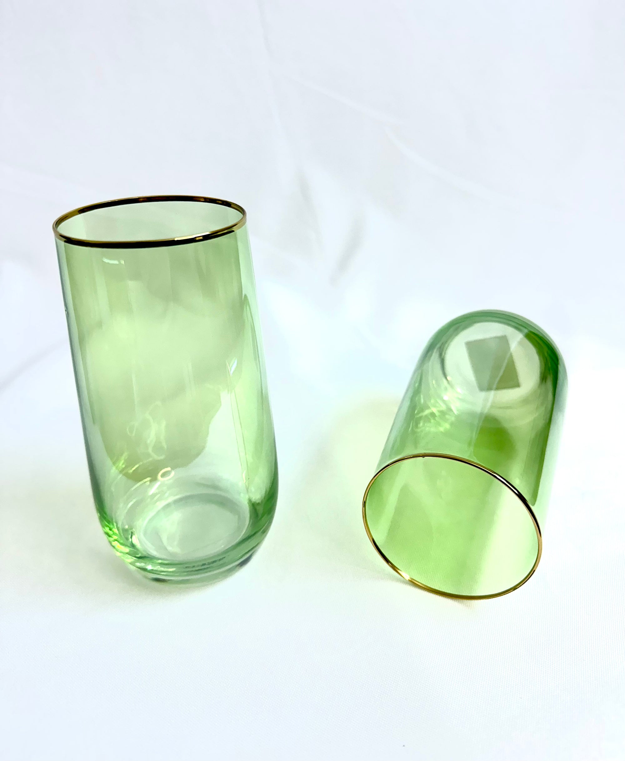 6 VERRES À EAU COULEUR
