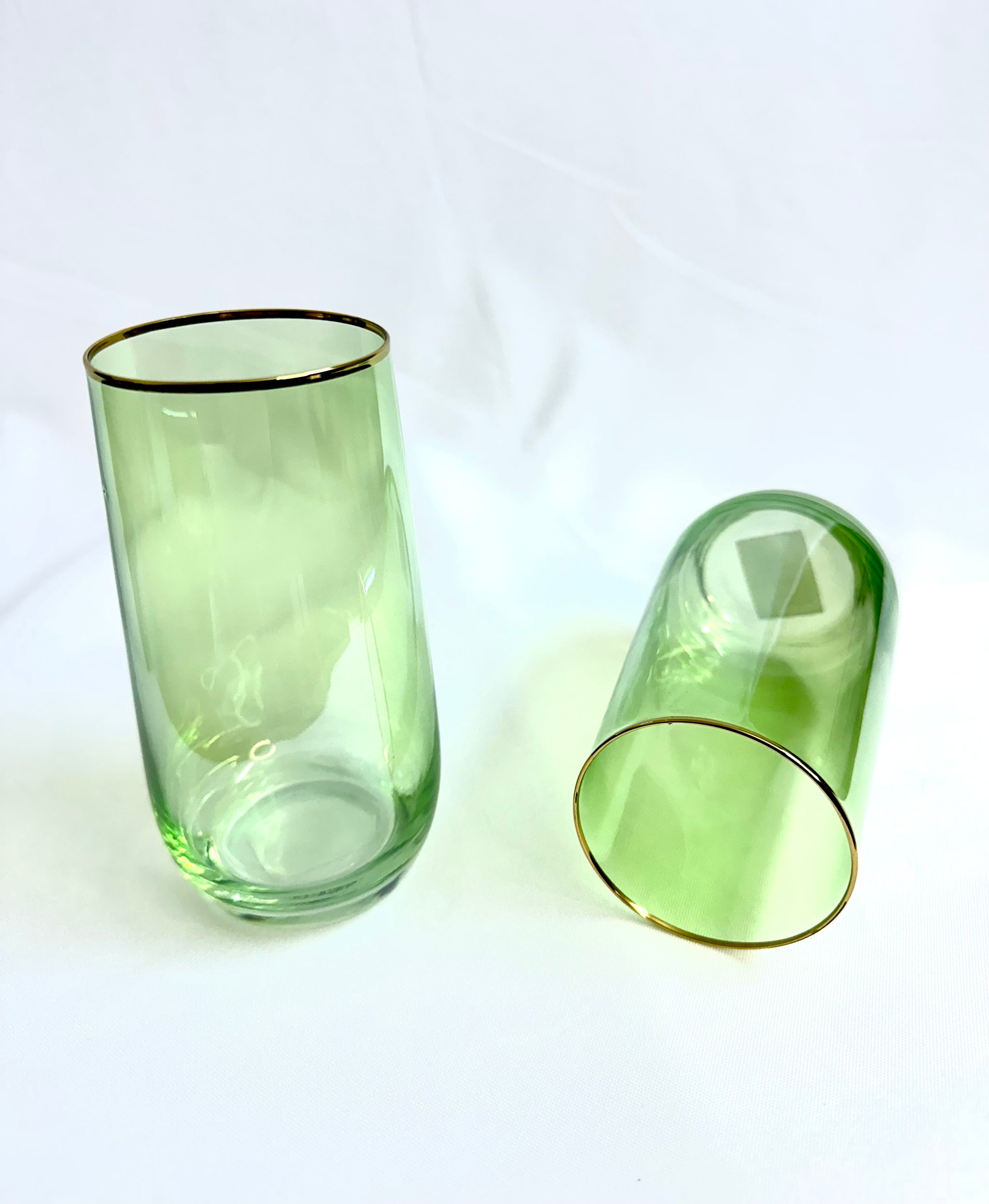 6 VERRES À EAU COULEUR