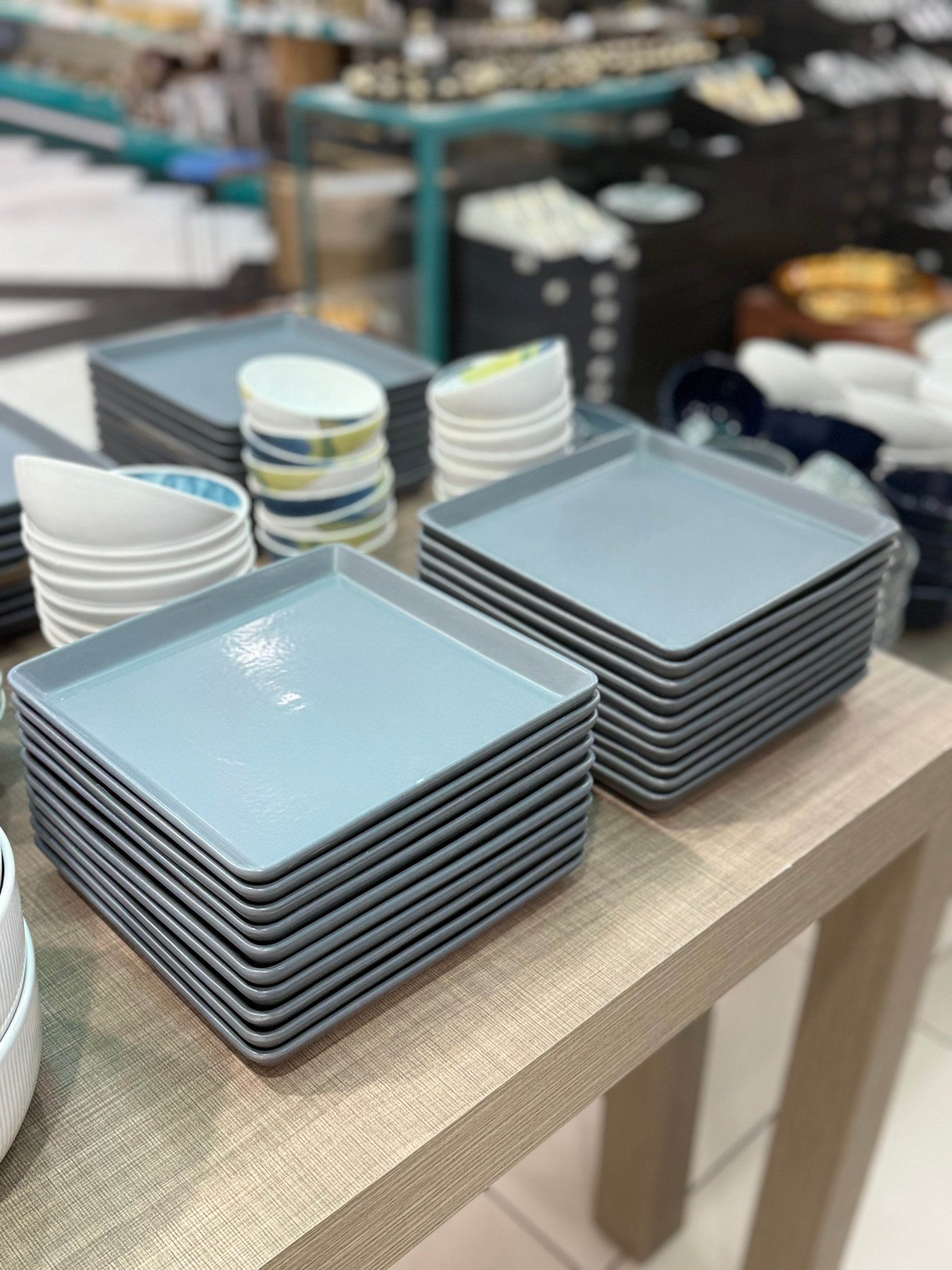 PLAT CARRÉ BLEU
