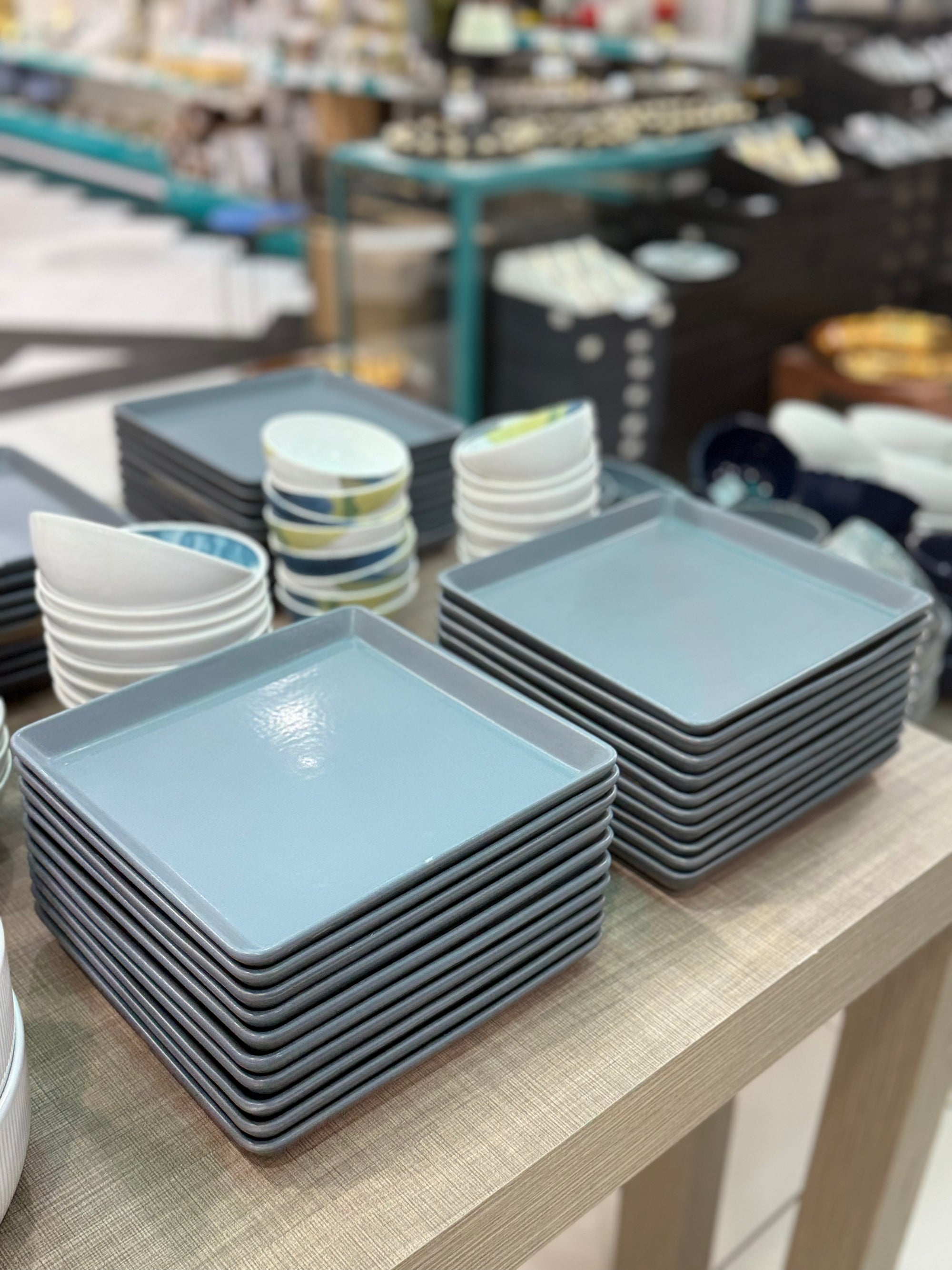 PLAT CARRÉ BLEU