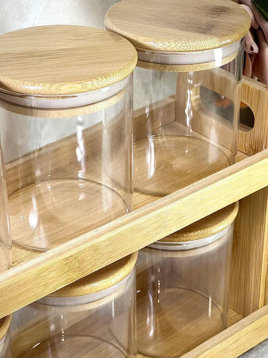 SERVICE EPICE + SUPPORT 6 PIÈCES