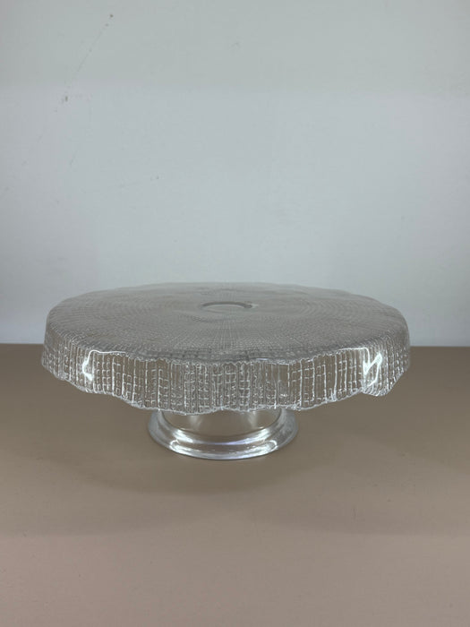 PLAT À TARTE EN VERRE