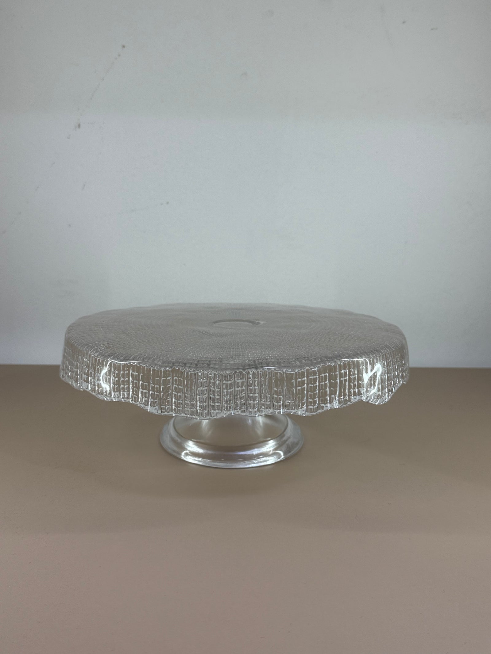 PLAT À TARTE EN VERRE