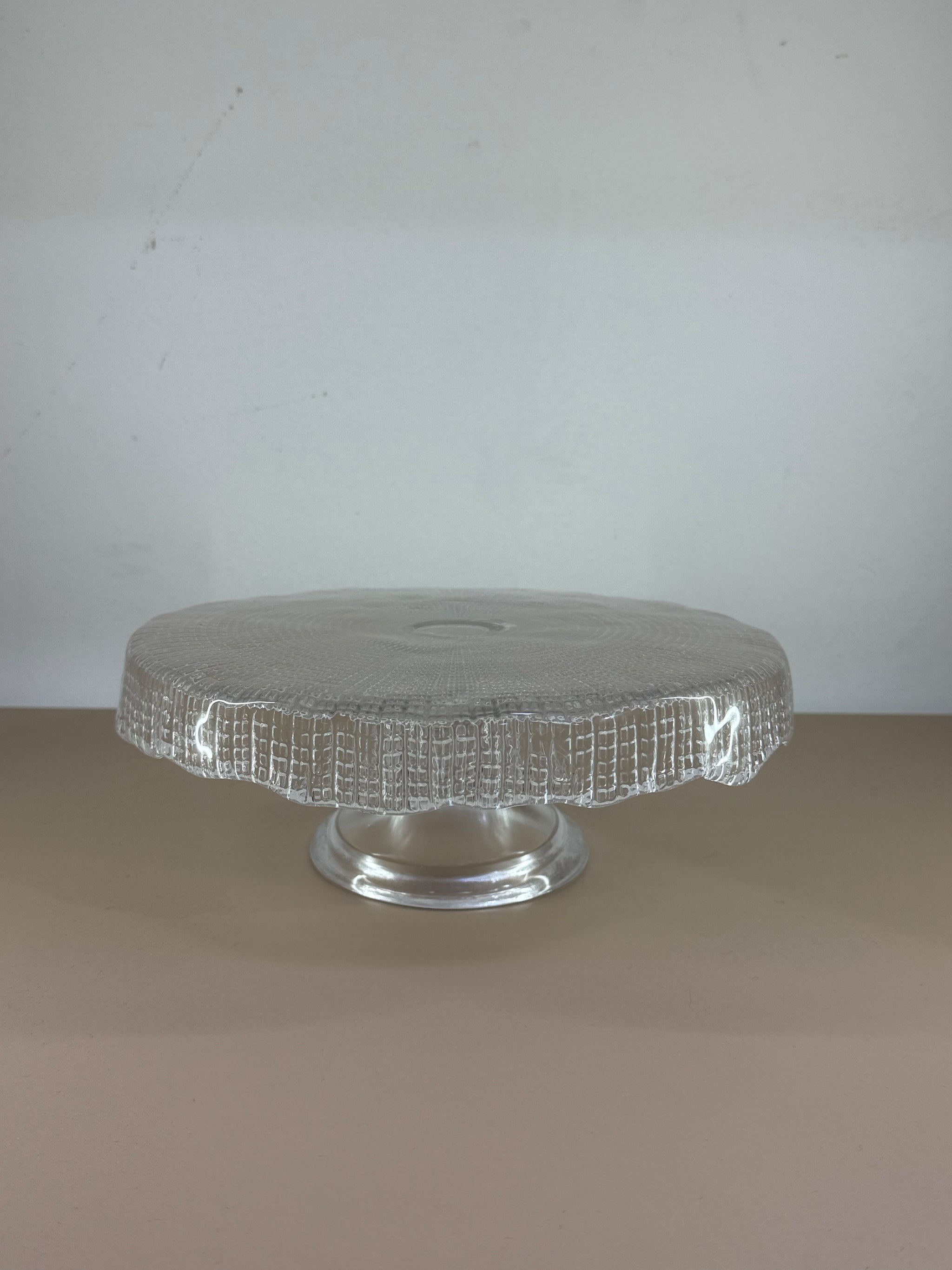PLAT À TARTE EN VERRE
