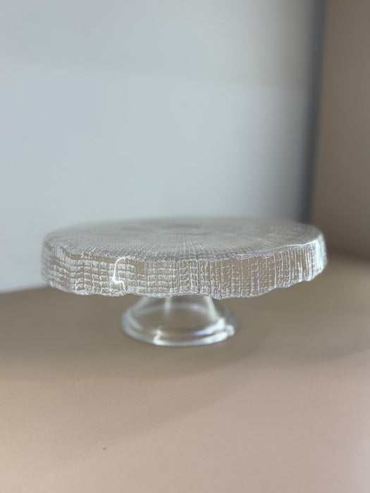 PLAT À TARTE EN VERRE