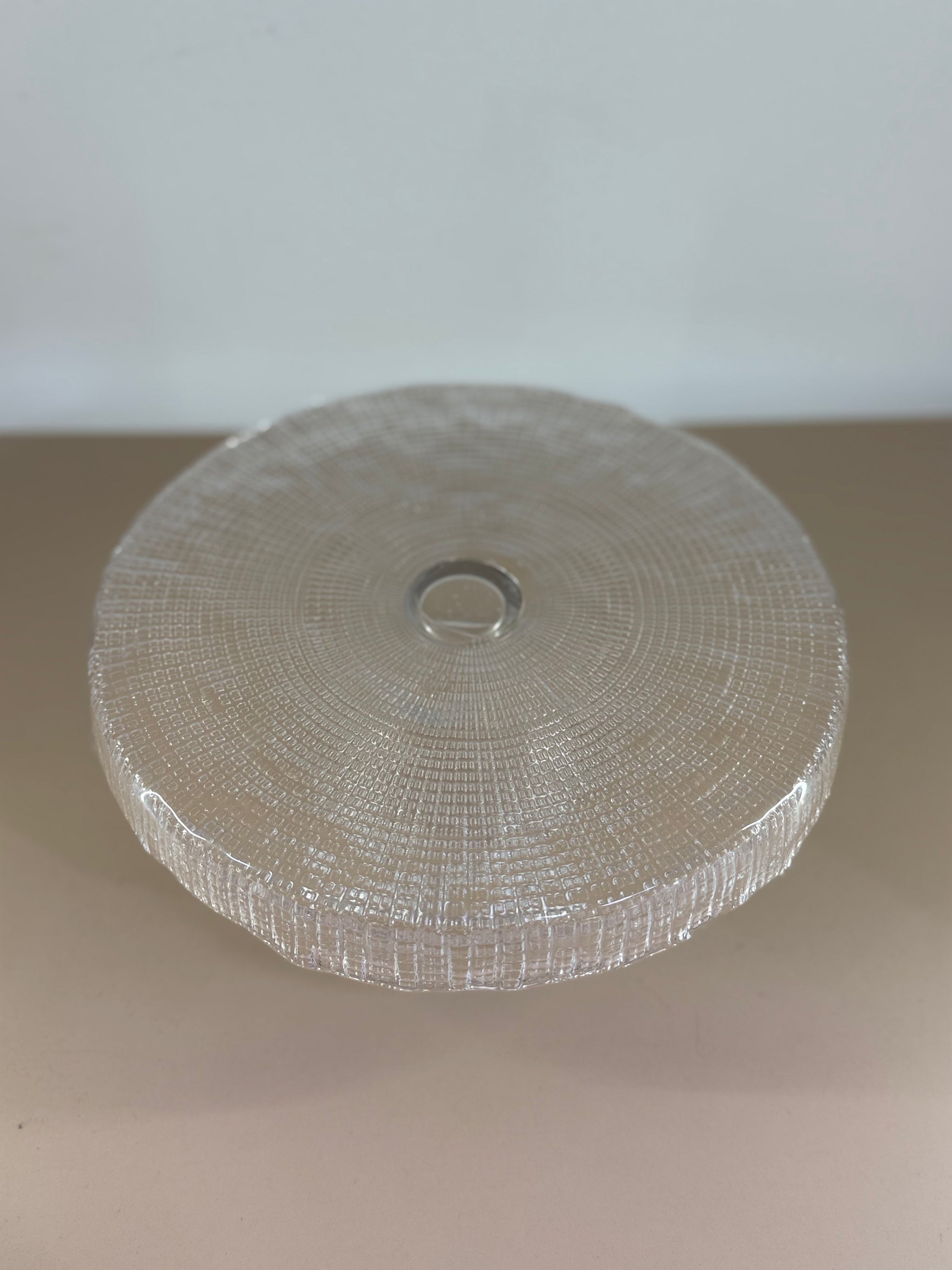 PLAT À TARTE EN VERRE