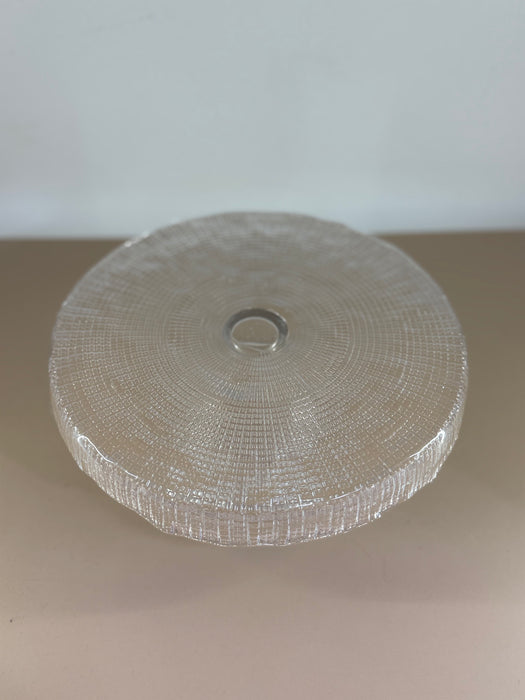 PLAT À TARTE EN VERRE