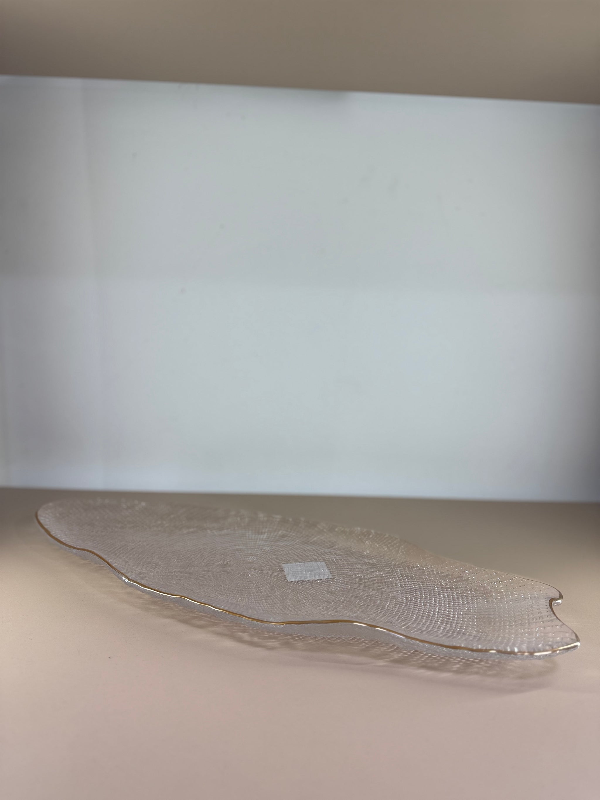 PLAT EN VERRE