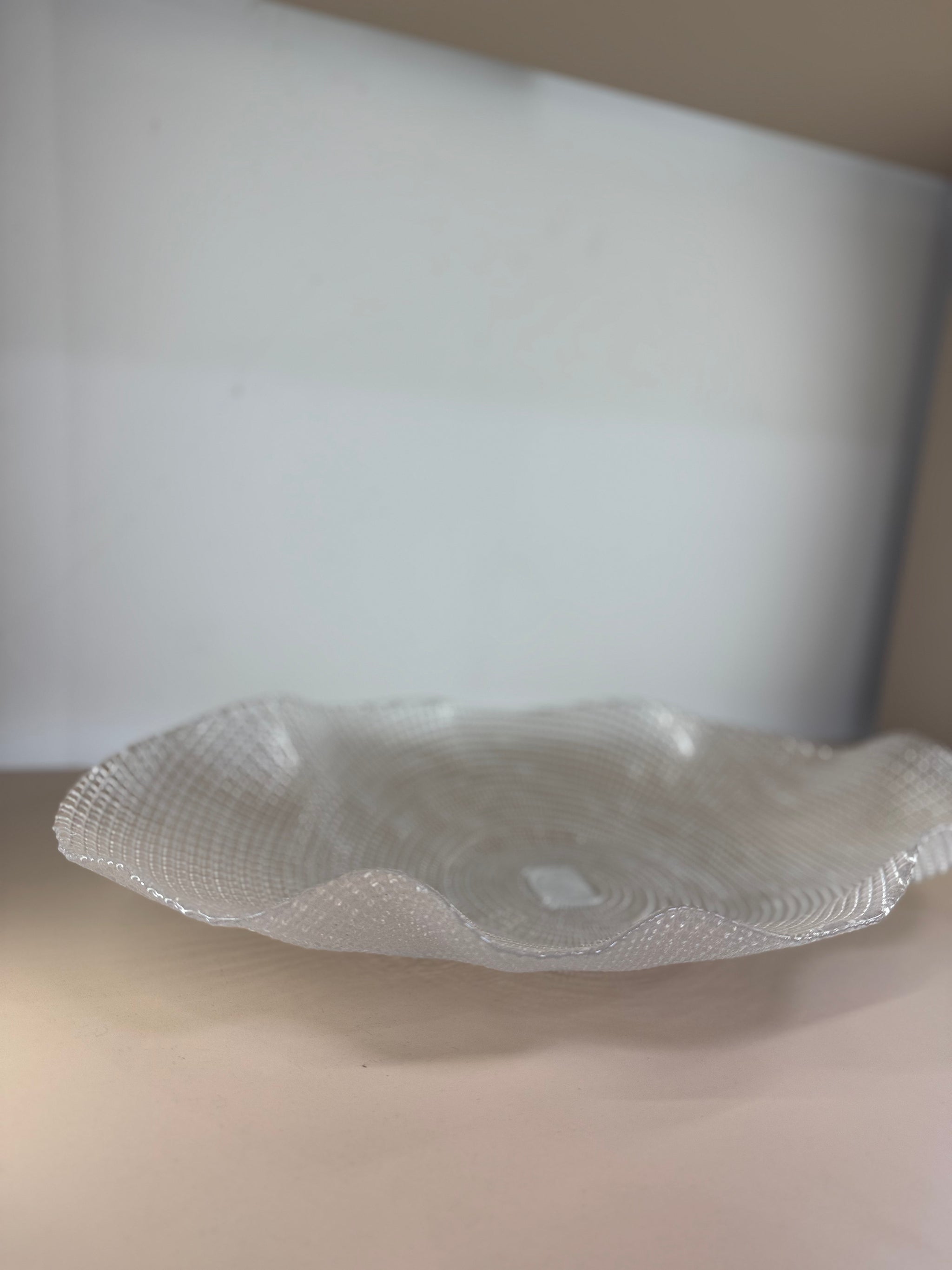 SALADIER EN VERRE