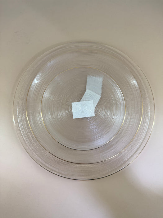 ASSIETTE EN VERRE 3 TAILLES