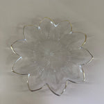ASSIETTE FLEUR EN VERRE