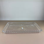 PLAT RECTANGLE EN VERRE