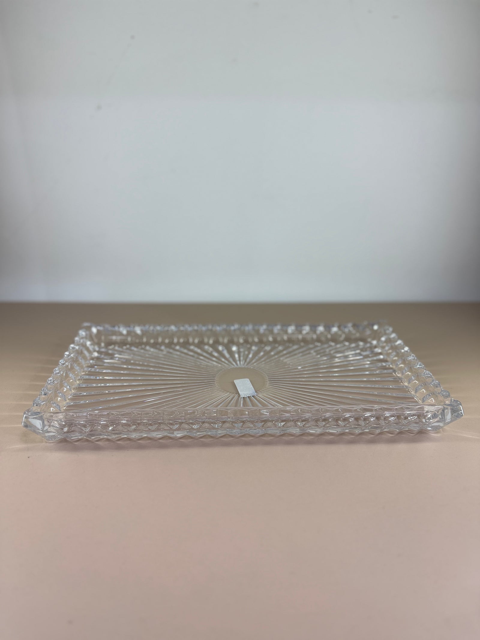 PLAT RECTANGLE EN VERRE