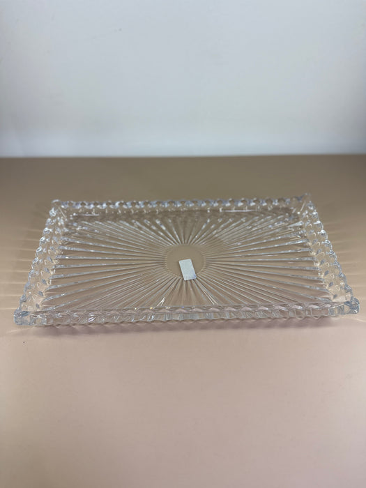 PLAT RECTANGLE EN VERRE