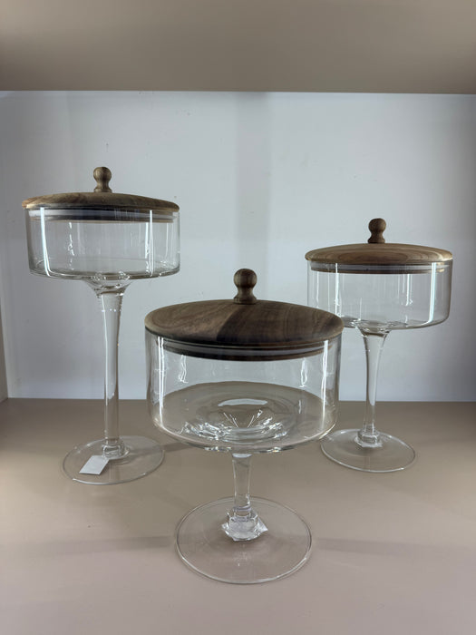 BONBONNIÈRES EN VERRE
