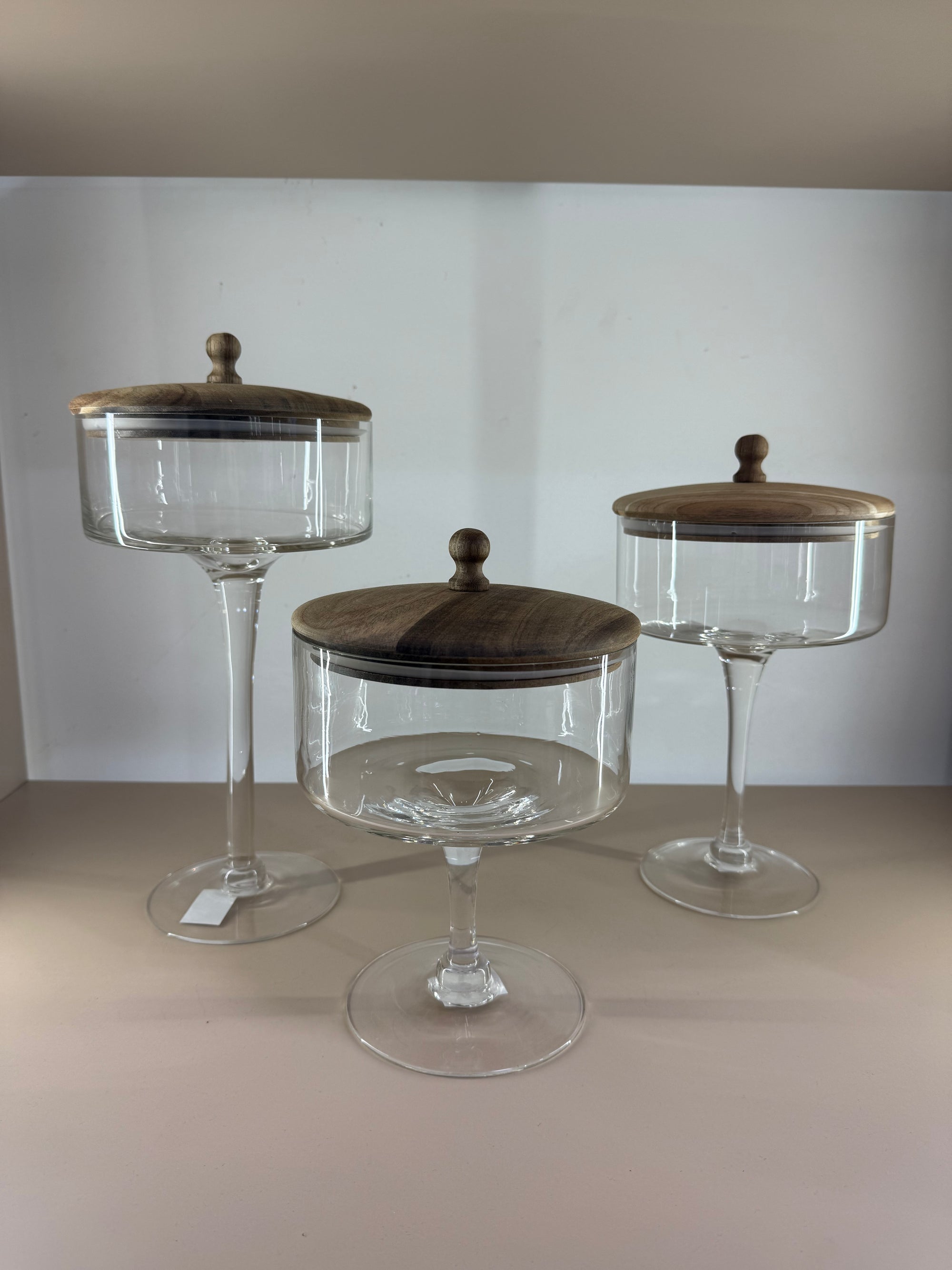 BONBONNIÈRES EN VERRE