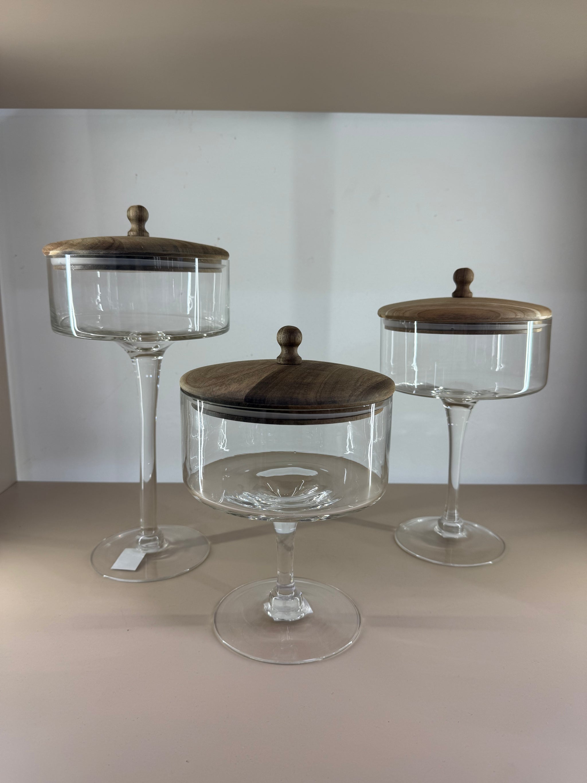 BONBONNIÈRES EN VERRE