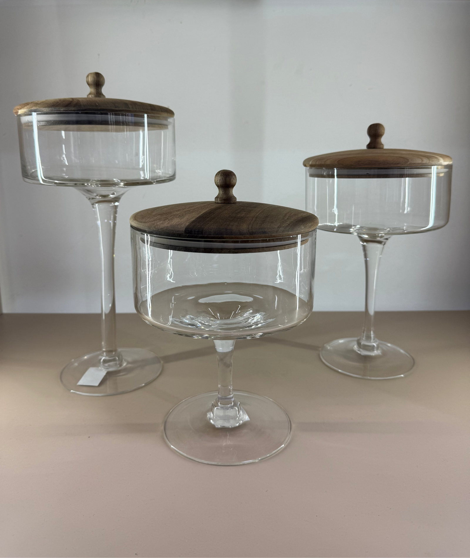 BONBONNIÈRES EN VERRE