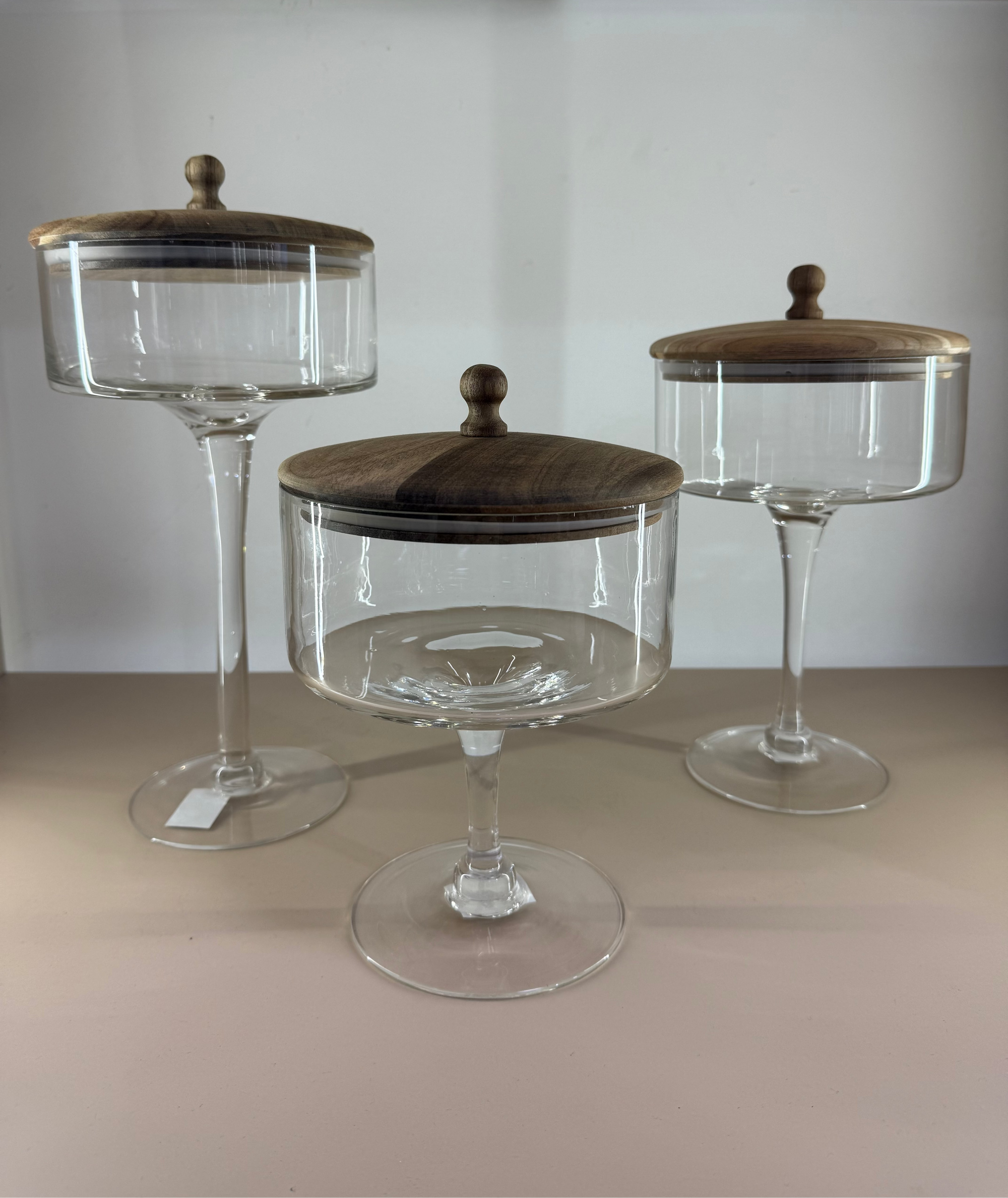 BONBONNIÈRES EN VERRE