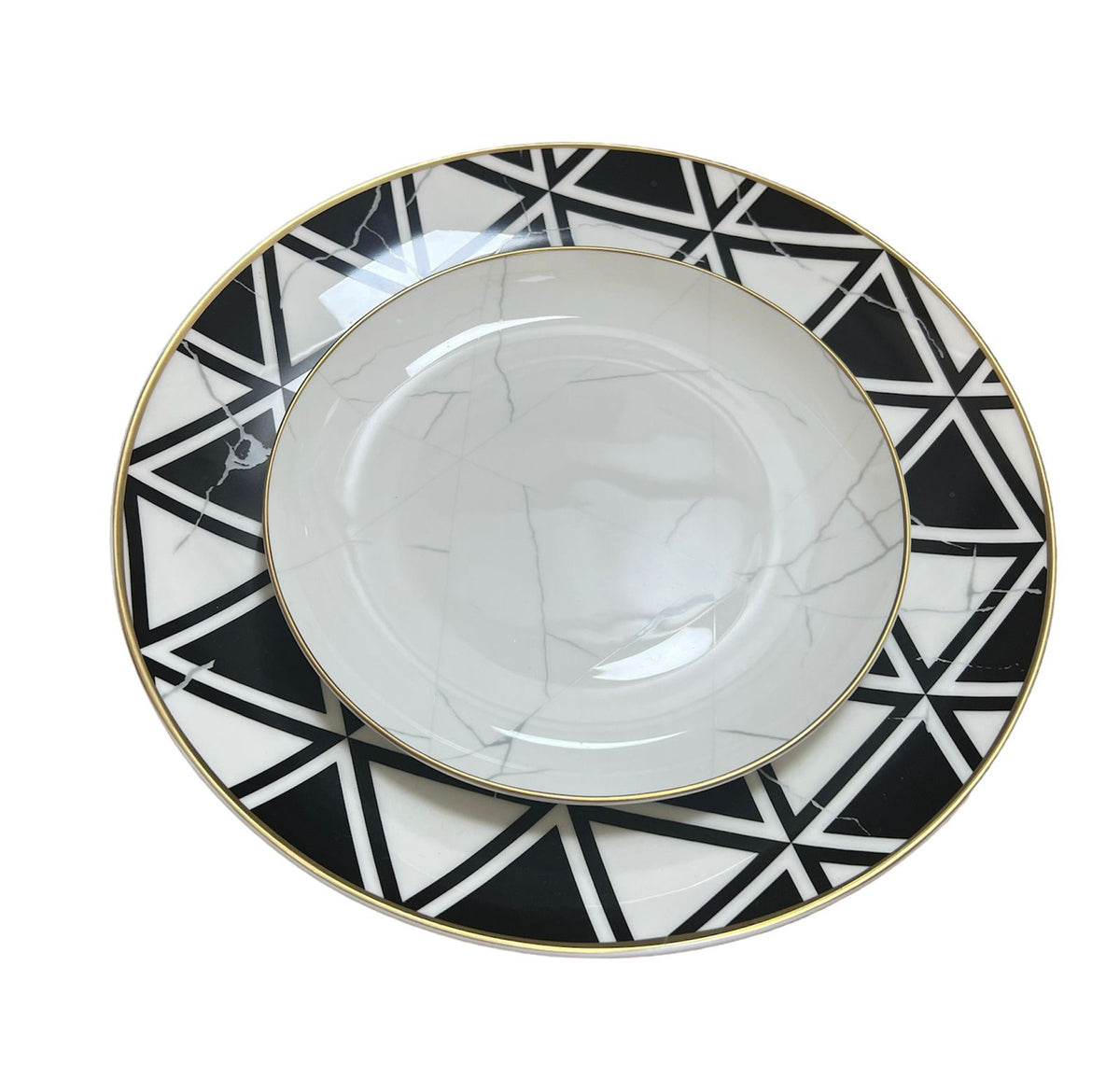 ASSIETTE MARBRE