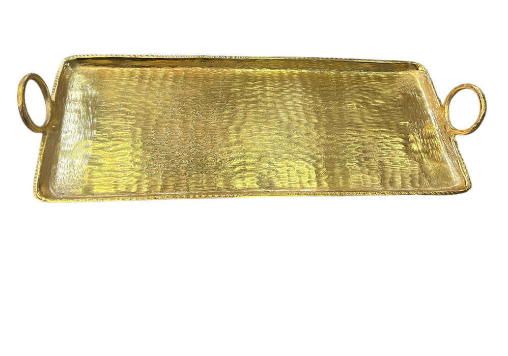 PLAT RECTANGLE GOLD AVEC ANSE