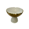 COUPE BLANCHE DORÉ RONDE