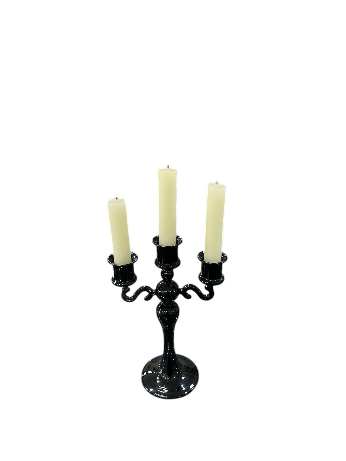 BOUGEOIRS EN VERRE NOIR