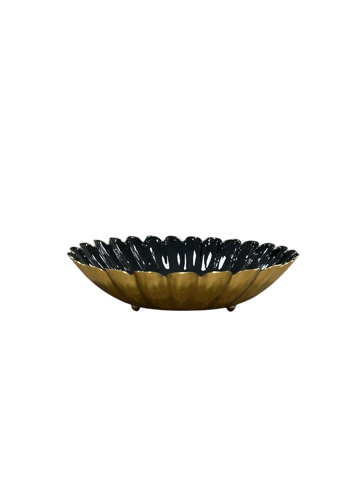 COUPE RONDE NOIR GOLD