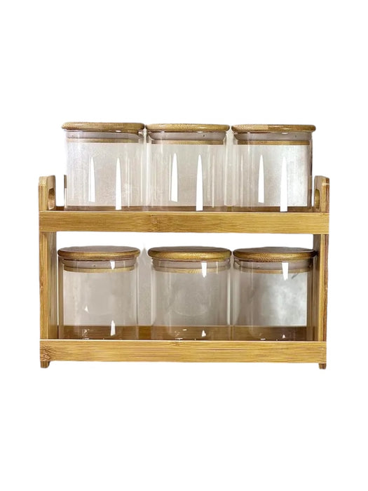 SERVICE EPICE + SUPPORT 6 PIÈCES