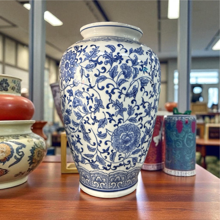 VASE BLEU