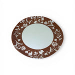 ASSIETTE FLEURS BLANC NUDE TERRA