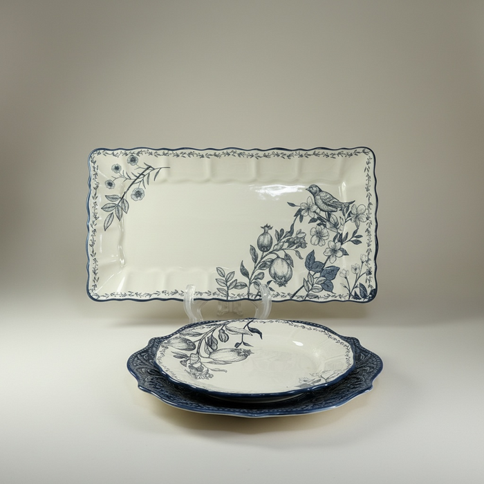 PLAT LONG BLEU AZUR