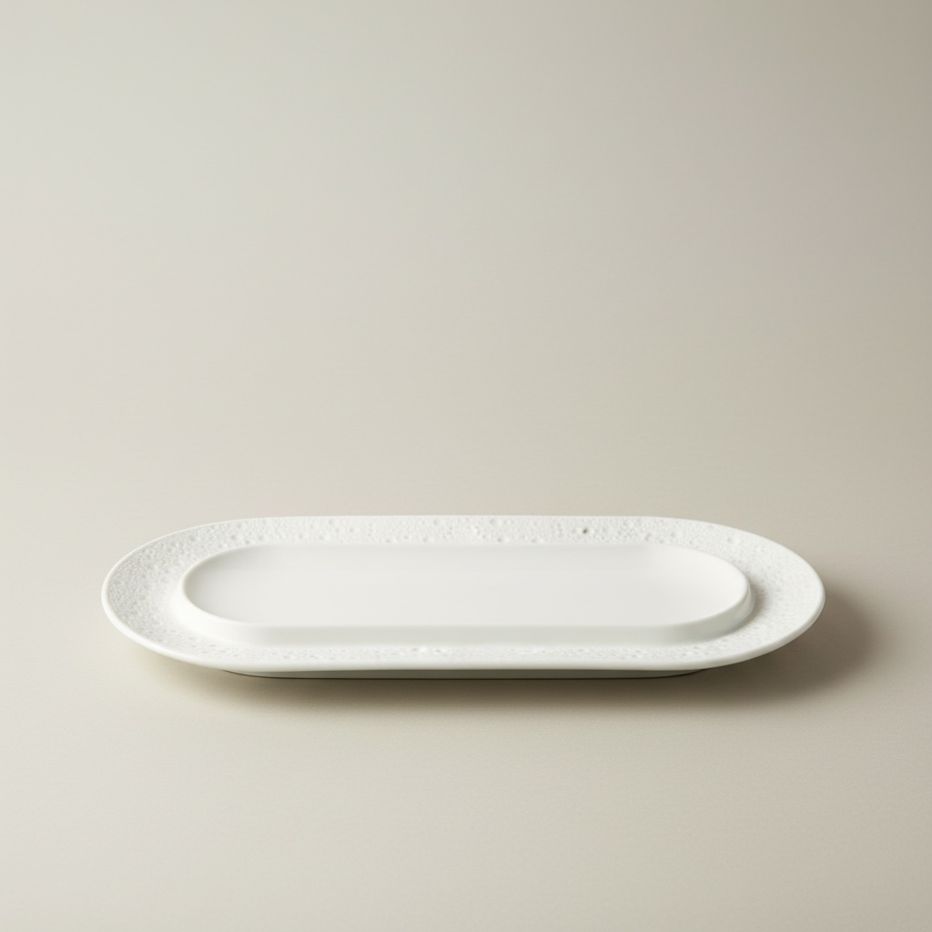 PLAT OVAL OVAL DUALIS