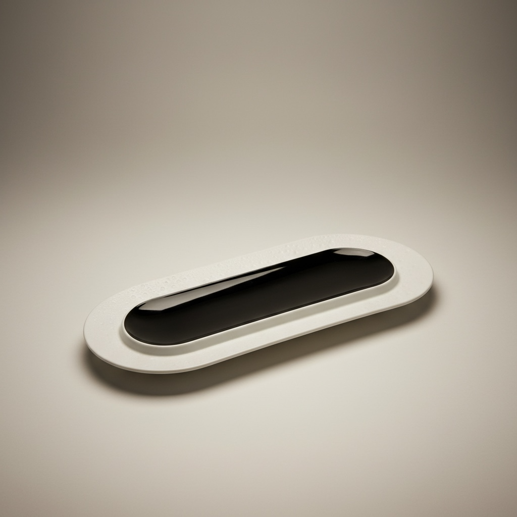 PLAT OVAL OVAL DUALIS