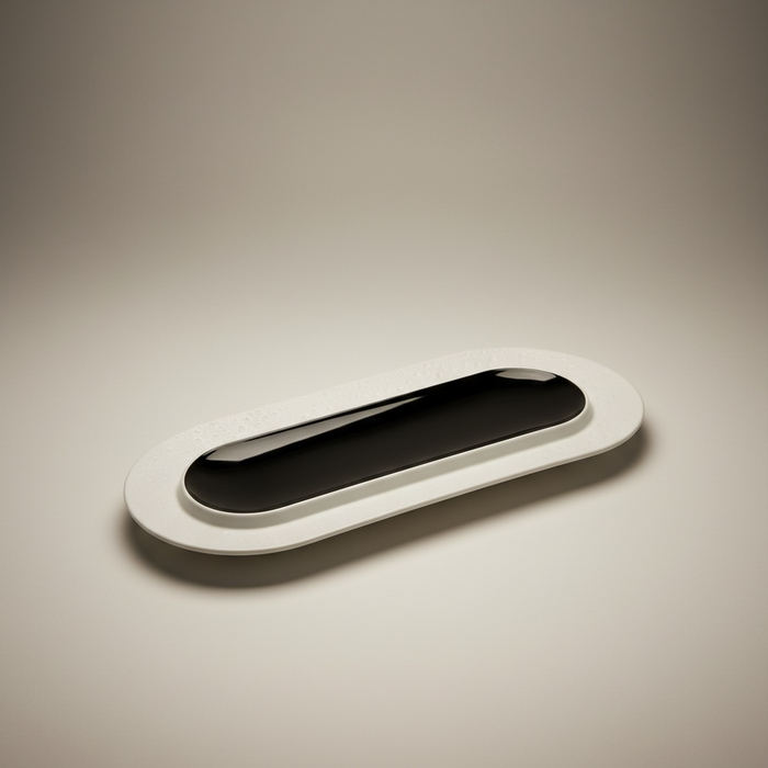 PLAT OVAL OVAL DUALIS