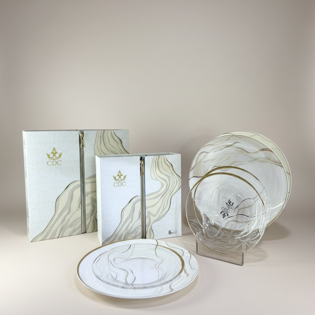 Service de table 12 pièces HARMONIE PURE