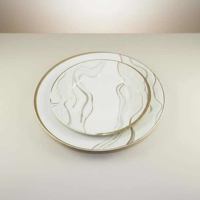 Service de table 12 pièces HARMONIE PURE