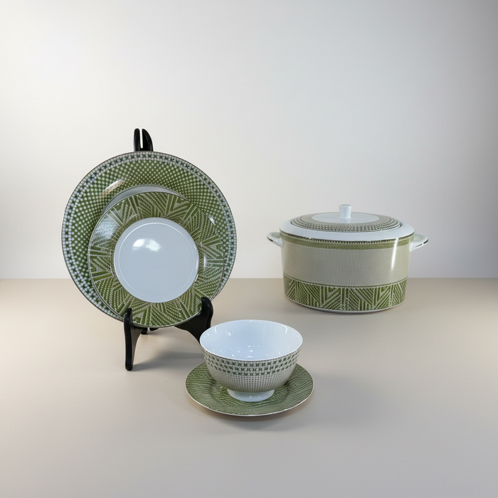 Service de table 25 pièces VERDE