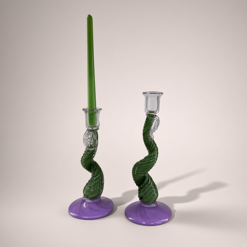 BOUGEOIRS EN VERRE