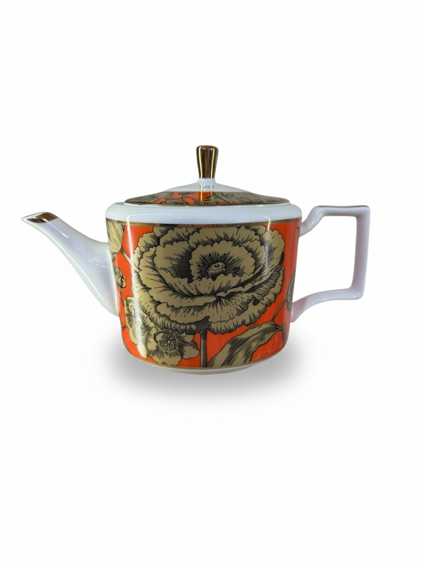COFFRET À THÉ 10 PCS FLORA