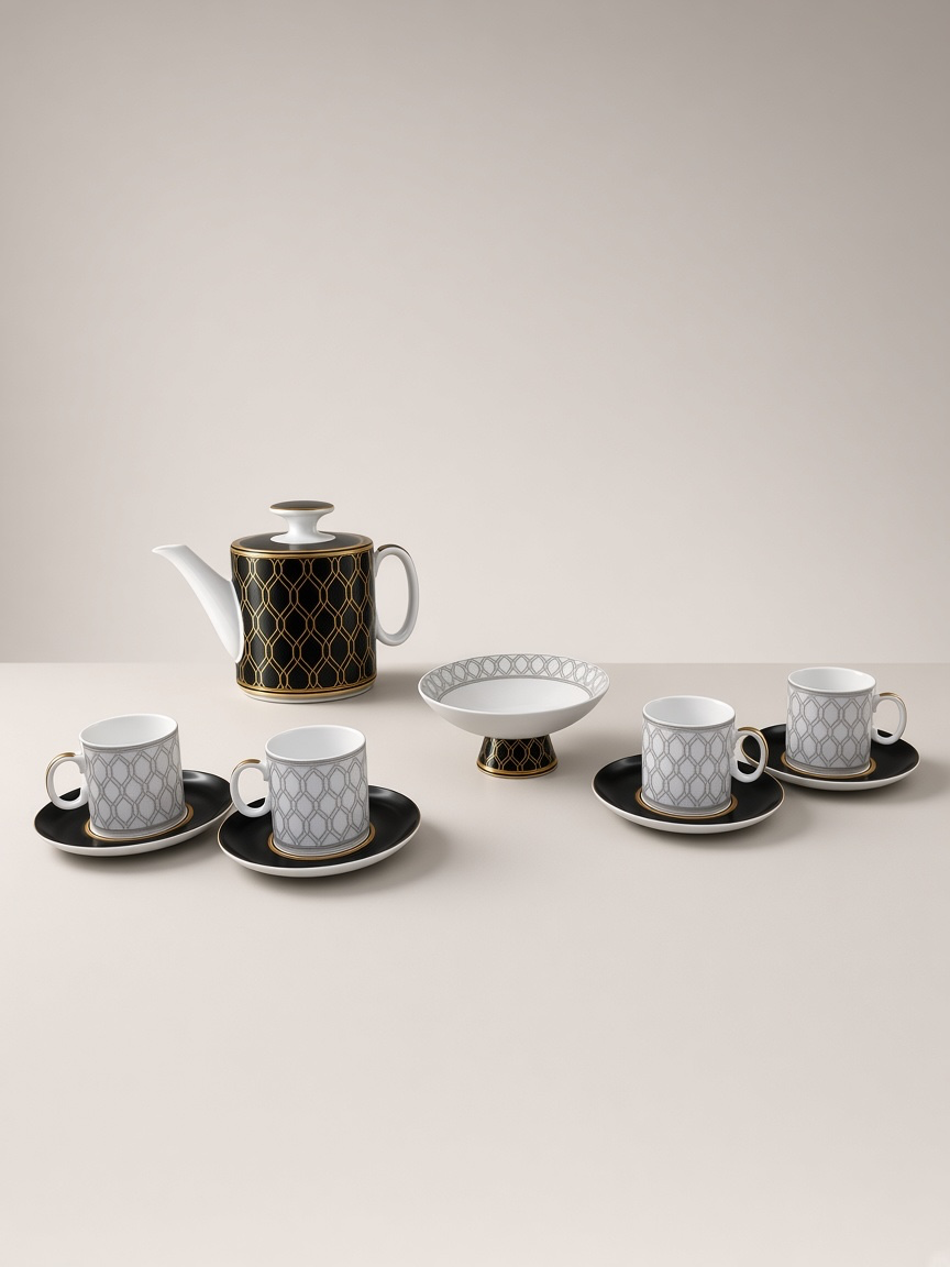 COFFRET À THÉ 11 PCS VENDÔME