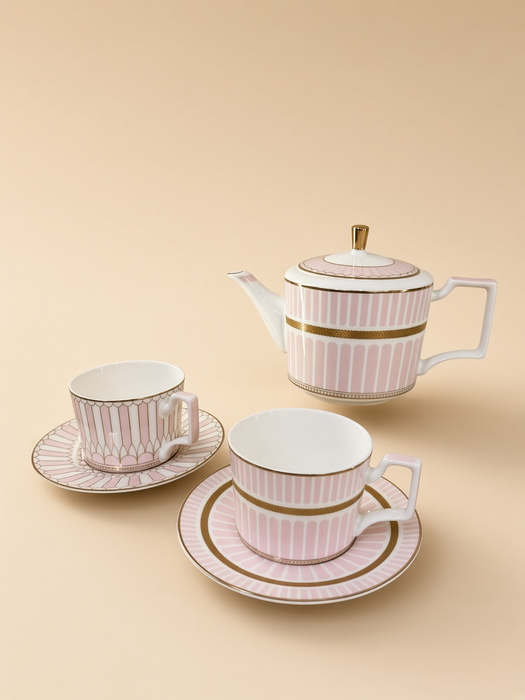 COFFRET À THÉ 10 PCS ROSALIE