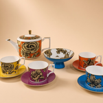 COFFRET À THÉ 10 PCS FLORA